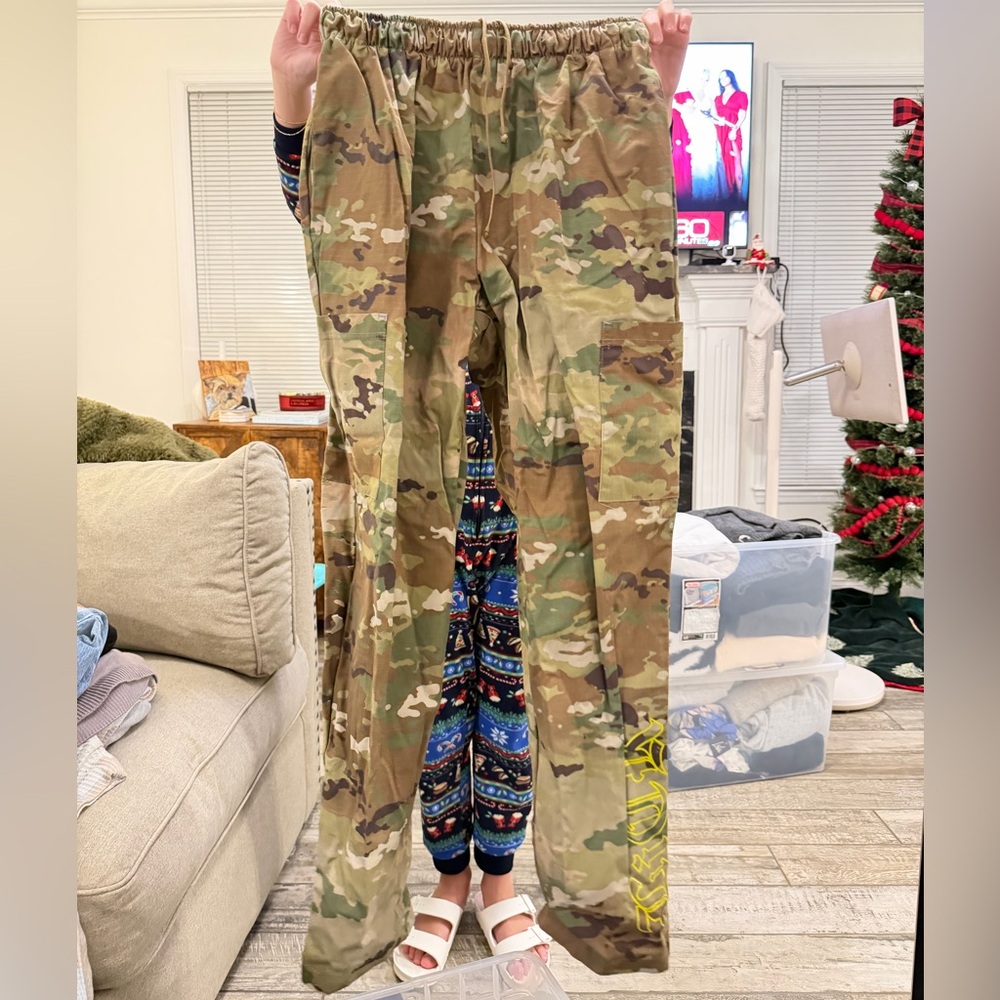 Vintage Cargo Camouflage Pants